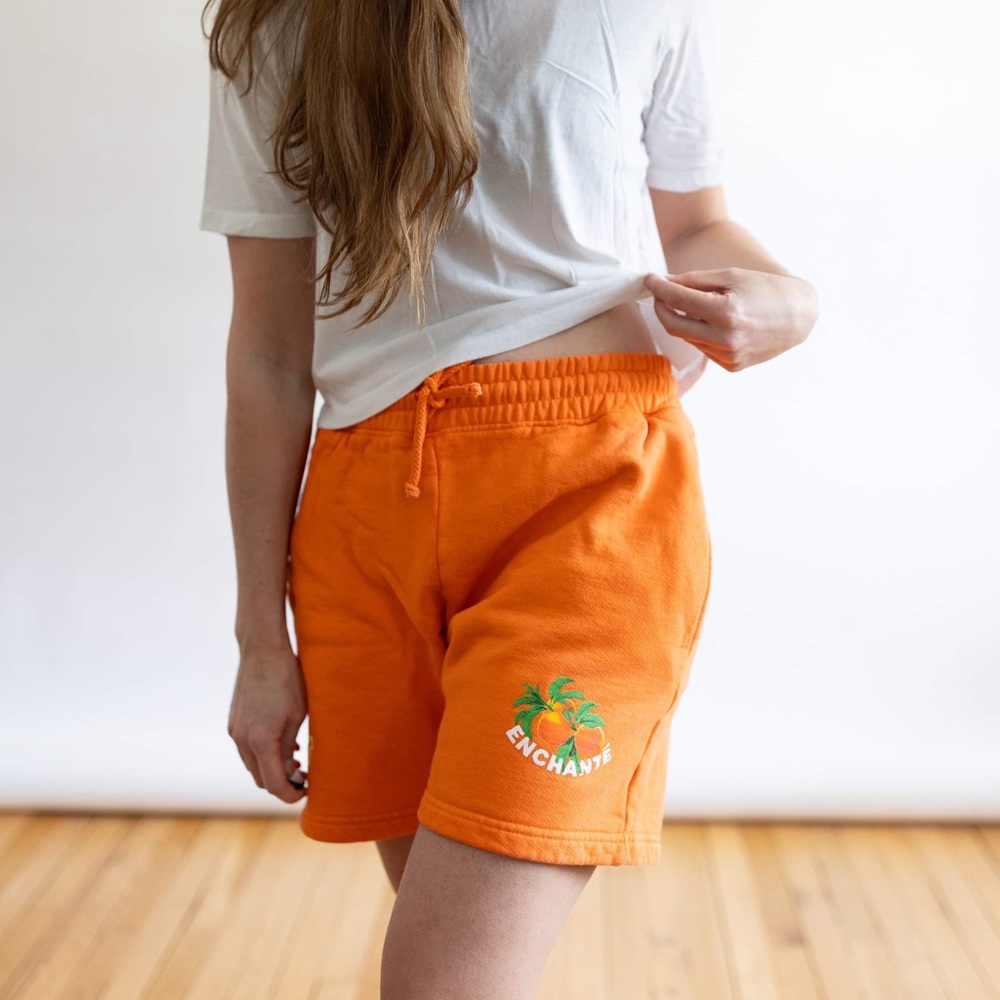 Enchante Brand Sweatshorts - Ric3 Orange and Peach